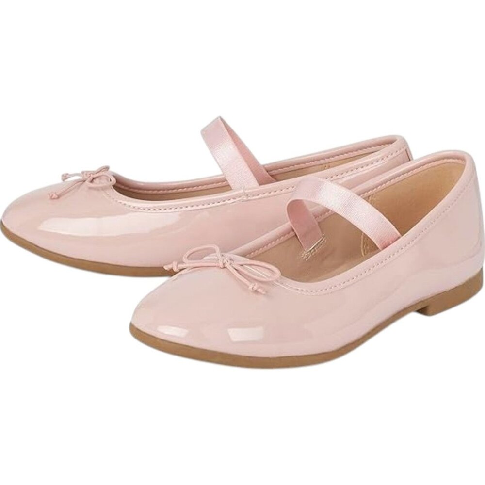The Children's Place Girls' Closed Toe Ballet Flat in Pink - Size 8